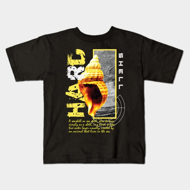 Hard As Shell Kids T-Shirt by RadioaktivShop